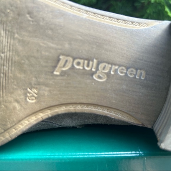 Paul Green Logan Gray Suede Zip Ankle Booties - Size 9US. 6.5AU - Picture 6 of 8